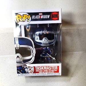 Marvel Funko Pop! Taskmaster Black Widow Bobble-Head Figure New #606